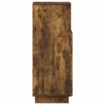 vidaXL Kúpeľňová skrinka Dymový dub 36,5 x 38 x 95 cm Spracované drevo – Obrázok 5
