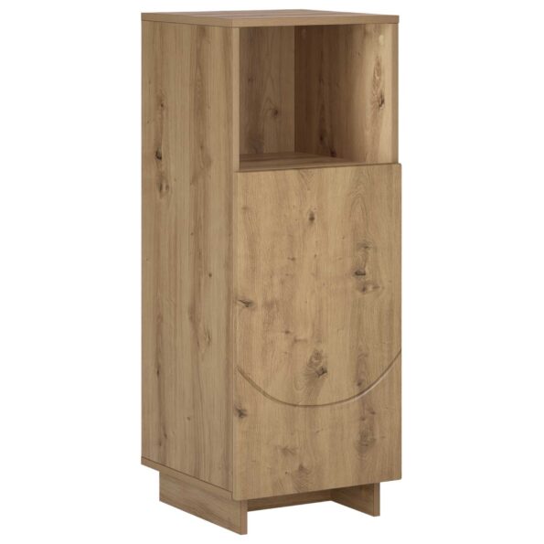 vidaXL Kúpeľňová skrinka Dub artisan 36,5 x 38 x 95 cm – Obrázok 2