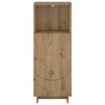 vidaXL Kúpeľňová skrinka Dub artisan 36,5 x 38 x 95 cm – Obrázok 4