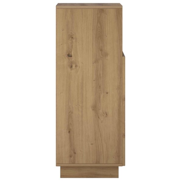 vidaXL Kúpeľňová skrinka Dub artisan 36,5 x 38 x 95 cm – Obrázok 5