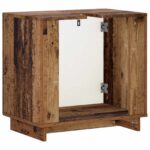 vidaXL Kúpeľňová skrinka Staré drevo 60 x 41 x 58 cm Kompozitné drevo – Obrázok 6