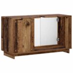 vidaXL Kúpeľňová skrinka Staré drevo 101 x 41 x 58 cm Spracované drevo – Obrázok 6