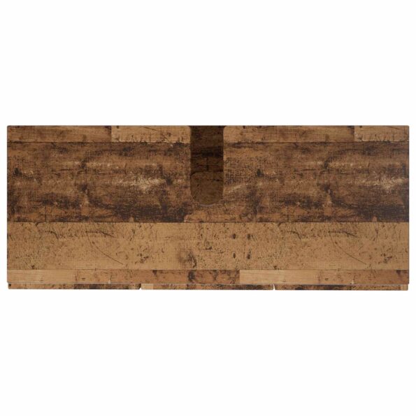 vidaXL Kúpeľňová skrinka Staré drevo 101 x 41 x 58 cm Spracované drevo – Obrázok 7