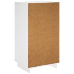 vidaXL Skrinka na topánky 48 x 38 x 87,5 cm Spracované drevo Biela – Obrázok 6