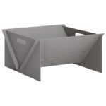 vidaXL Ohnisko Hrdzavý 40 x 40 x 20 cm Poveternostne odolná oceľ – Obrázok 2