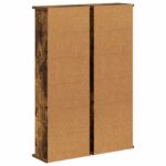 vidaXL CD Skrinka 2 ks Dymový dub 60 x 17 x 92 cm Kompozitné drevo – Obrázok 8