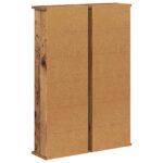 vidaXL CD Skrinka 2 ks Staré drevo 60 x 17 x 92 cm Kompozitné drevo – Obrázok 8
