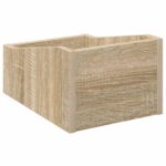 vidaXL Box na LP platne 2 ks Dub sonoma 23 x 33 x 16 cm – Obrázok 7