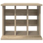 vidaXL Úložisko vinylových platní Dub sonoma 42 x 33 x 36 cm – Obrázok 4