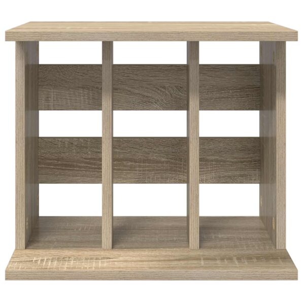 vidaXL Úložisko vinylových platní Dub sonoma 42 x 33 x 36 cm – Obrázok 4