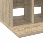vidaXL Úložisko vinylových platní Dub sonoma 42 x 33 x 36 cm – Obrázok 7