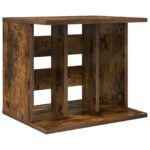 vidaXL Úložisko vinylových platní Dymový dub 42 x 33 x 36 cm – Obrázok 2