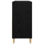 vidaXL Stojan na gramofón Čierny dub 82 x 39,5 x 82,5 cm – Obrázok 5
