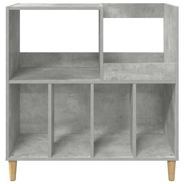 vidaXL Stojan na gramofón Betónovo sivá 82 x 39,5 x 82,5 cm – Obrázok 4