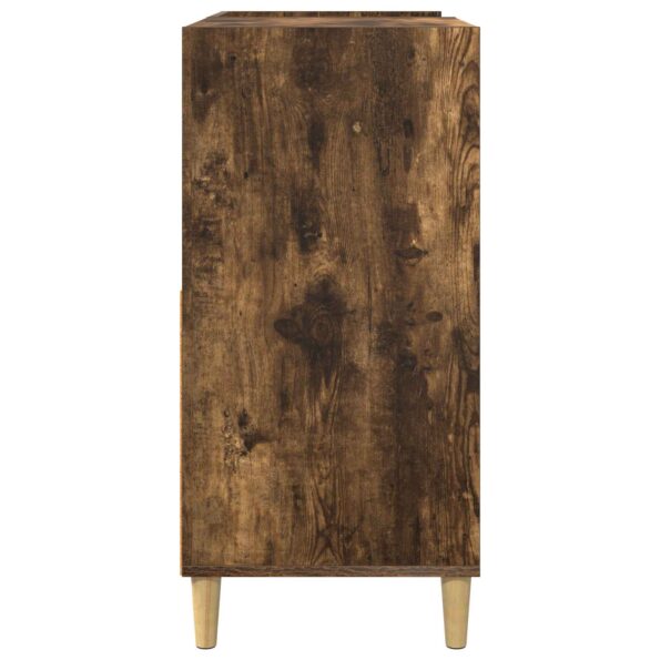 vidaXL Stojan na gramofón Dymový dub 82 x 39,5 x 82,5 cm – Obrázok 5
