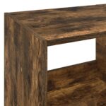 vidaXL Stojan na gramofón Dymový dub 82 x 39,5 x 82,5 cm – Obrázok 7