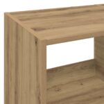 vidaXL Stojan na gramofón Dub artisan 82 x 39,5 x 82,5 cm – Obrázok 7