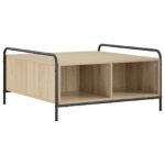 vidaXL Konferenčný stolík Dub sonoma 50 x 49 x 41 cm Kompozitné drevo – Obrázok 5