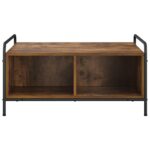 vidaXL Konferenčný stolík Dymový dub 50 x 49 x 41 cm Kompozitné drevo – Obrázok 3