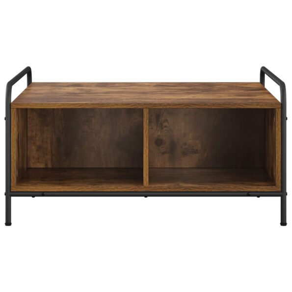 vidaXL Konferenčný stolík Dymový dub 50 x 49 x 41 cm Kompozitné drevo – Obrázok 3