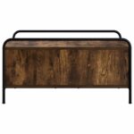 vidaXL Konferenčný stolík Dymový dub 50 x 49 x 41 cm Kompozitné drevo – Obrázok 4