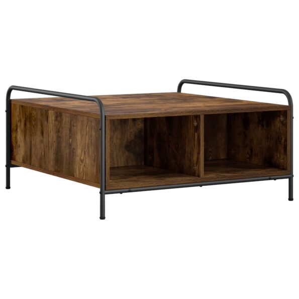vidaXL Konferenčný stolík Dymový dub 50 x 49 x 41 cm Kompozitné drevo – Obrázok 5