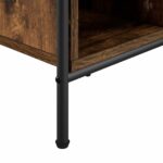 vidaXL Konferenčný stolík Dymový dub 50 x 49 x 41 cm Kompozitné drevo – Obrázok 6