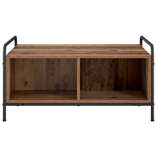 vidaXL Konferenčný stolík Staré drevo 50 x 49 x 41 cm Kompozitné drevo – Obrázok 3