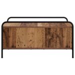 vidaXL Konferenčný stolík Staré drevo 50 x 49 x 41 cm Kompozitné drevo – Obrázok 4