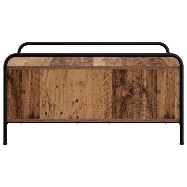 vidaXL Konferenčný stolík Staré drevo 50 x 49 x 41 cm Kompozitné drevo – Obrázok 4