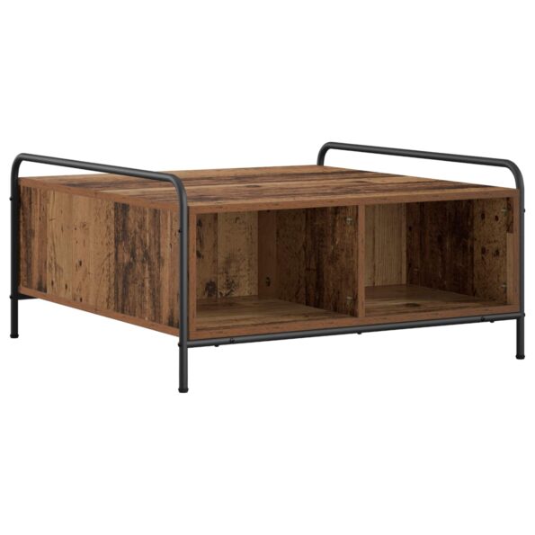 vidaXL Konferenčný stolík Staré drevo 50 x 49 x 41 cm Kompozitné drevo – Obrázok 5
