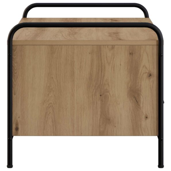 vidaXL Konferenčný stolík Dub artisan 99,5 x 49 x 46 cm – Obrázok 5