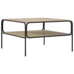 vidaXL Bočný stôl Dub sonoma 100 x 50 x 46 cm Kompozitné drevo – Obrázok 2