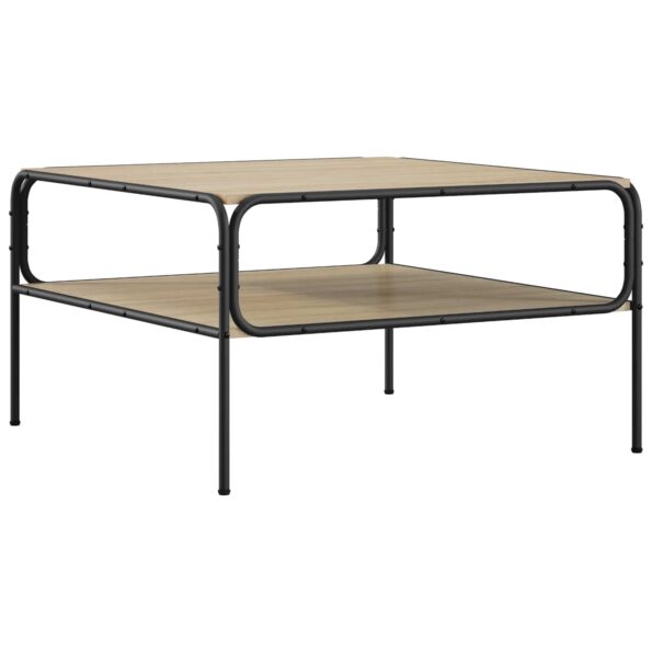 vidaXL Bočný stôl Dub sonoma 100 x 50 x 46 cm Kompozitné drevo – Obrázok 2