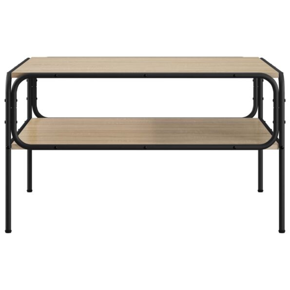 vidaXL Bočný stôl Dub sonoma 100 x 50 x 46 cm Kompozitné drevo – Obrázok 3