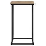 vidaXL Bočný stôl Dub artisan 40 x 31 x 55 cm Kompozitné drevo – Obrázok 4