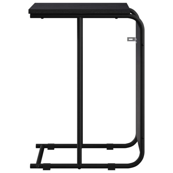 vidaXL Bočný stôl Čierny dub 40 x 31 x 55 cm Kompozitné drevo – Obrázok 2