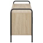 vidaXL TV skrinka 79,5 x 33 x 50 cm Dub sonoma Kompozitné drevo – Obrázok 4