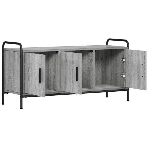 vidaXL TV skrinka 79,5 x 33 x 50 cm Sivý Sonoma Kompozitné drevo – Obrázok 2