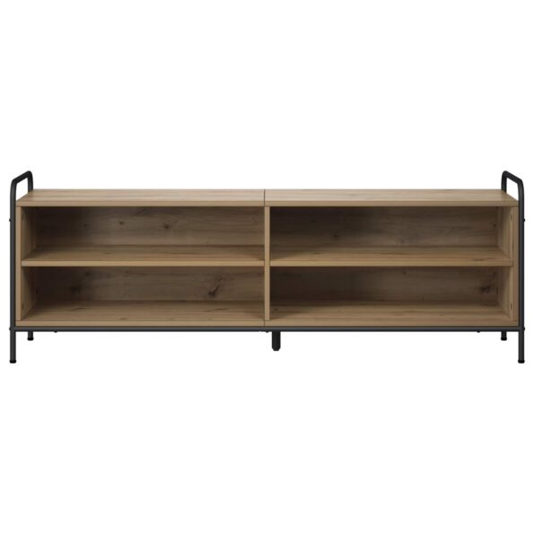 vidaXL TV skrinka 140 x 39,5 x 50 cm Dub artisan Kompozitné drevo – Obrázok 3