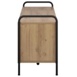 vidaXL TV skrinka 140 x 39,5 x 50 cm Dub artisan Kompozitné drevo – Obrázok 4