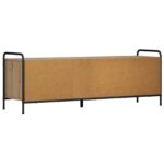vidaXL TV skrinka 140 x 39,5 x 50 cm Dub artisan Kompozitné drevo – Obrázok 5