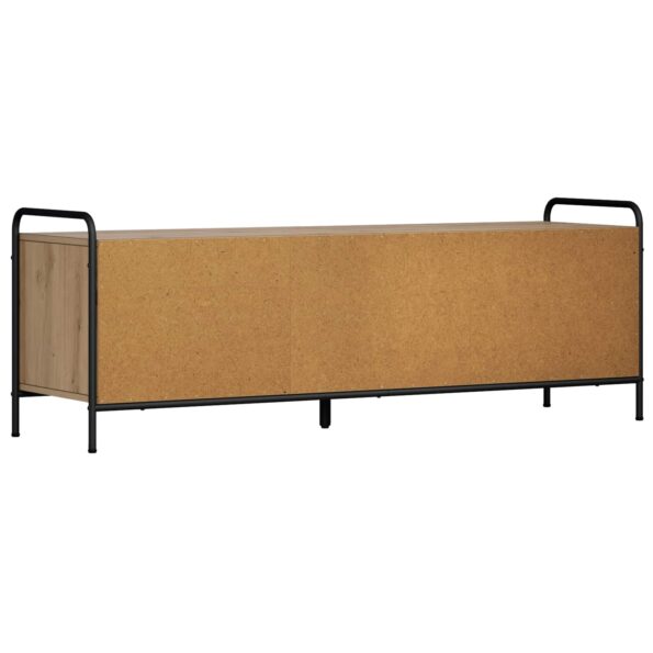 vidaXL TV skrinka 140 x 39,5 x 50 cm Dub artisan Kompozitné drevo – Obrázok 5