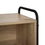 vidaXL TV skrinka 140 x 39,5 x 50 cm Dub artisan Kompozitné drevo – Obrázok 6