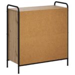 vidaXL Servírovacia skriňa Dub artisan 97 x 33 x 81 cm – Obrázok 5