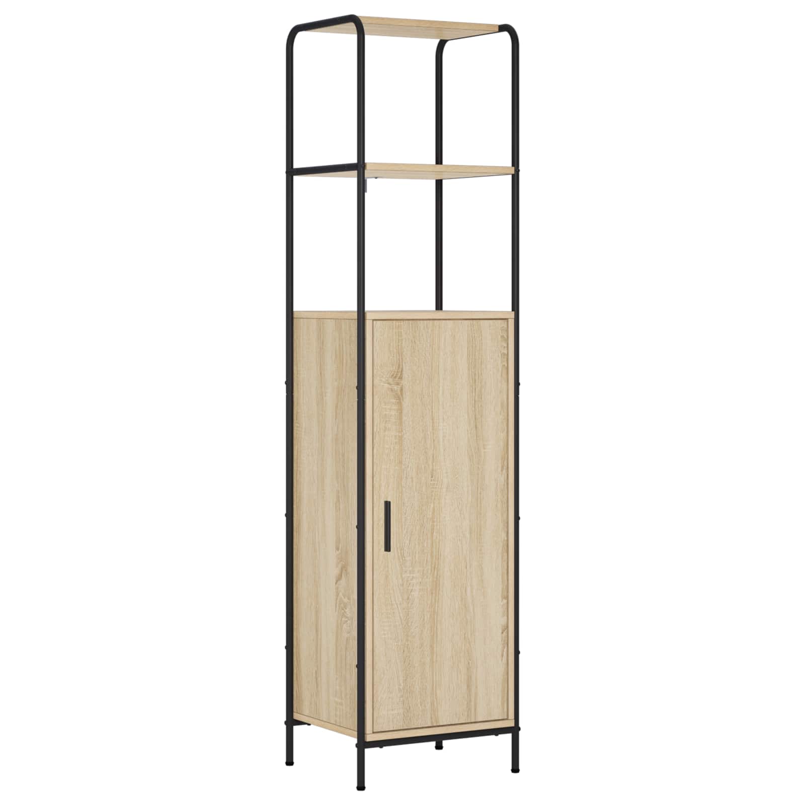 8013867_1.jpg vidaXL Highboard Dub sonoma 40 x 33 x 161 cm Kompozitné drevo – Obrázok 1