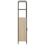 vidaXL Highboard Dub sonoma 40 x 33 x 161 cm Kompozitné drevo – Obrázok 4