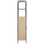 vidaXL Highboard Dub sonoma 40 x 33 x 161 cm Kompozitné drevo – Obrázok 5