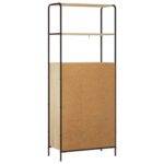 vidaXL Highboard Dub sonoma 40 x 33 x 161 cm Kompozitné drevo – Obrázok 6