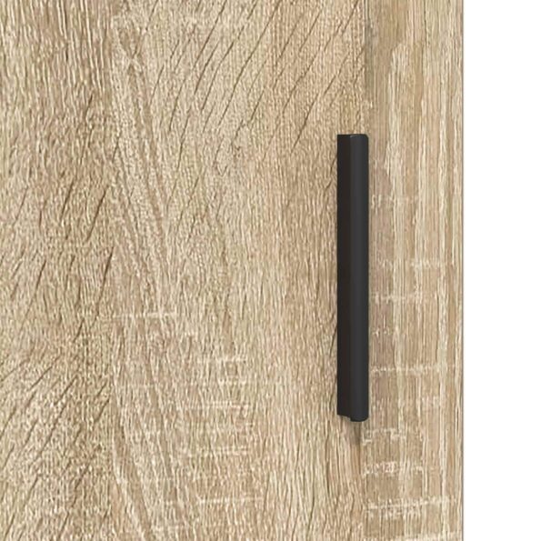vidaXL Highboard Dub sonoma 40 x 33 x 161 cm Kompozitné drevo – Obrázok 8